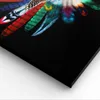 Bild auf Leinwand - Leinwandbild - Vogel Feder Farbe Produktbild-Vorschau 5