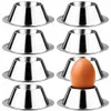 Eierbecher Edelstahl Eier Becher Metall Frühstück Produktbild-Vorschau 1