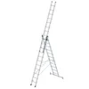 MUNK Mehrzweckleiter mit Nivello® Traverse 3x11 Sprossen Produktbild-Vorschau 2