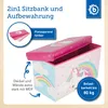 Bieco Aufbewahrungsbox mit Deckel Kinder Einhorn 60l Produktbild-Vorschau 4