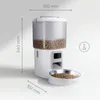 Automatický dávkovač krmiva pre psov Peluvio Crispy 4,5 l – Náhľad obrázku produktu 8