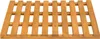 vidaXL Tapis de bain marron 100 x 53 cm bois Voir les images du produit 6