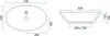 Lavabo da Appoggio Rea Pamela Black Marble Shiny Anteprima dell’immagine prodotto 9