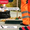 KOTARBAU® Scopa da Esterno 50 cm Spazzolone Per Pavimenti Anteprima dell’immagine prodotto 2
