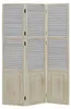 Paravent Séparation de pièce 3 pièces Bois Cloison gris Voir les images du produit 11