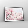 Gerahmtes Poster - Schwarzer Rahmen - Magnolie Blumen Rosa Produktbild-Vorschau 8