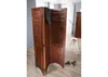 MASSIVMOEBEL24Trennwand Akazie 141x3x175 nougat lackiert Produktbild-Vorschau 1
