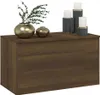 vidaXL Skrzynia do przechowywania brązowy dąb 84x42x46 cm Podgląd zdjęcia produktu 11