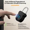 Intelligentes Fingerabdruck-Vorhängeschloss,Schlüsselloses Produktbild-Vorschau 7