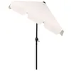 Springos® Ombrellone rettangolare da giardino con funzione Anteprima dell’immagine prodotto 4