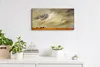 Leinwand Uhr Küche Wohnzimmer Bild Quarz 60x30 Bauernhof Produktbild-Vorschau 3