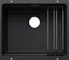BLANCO ETAGON 500-U Einbauspüle SILGRANIT schwarz ab 60 cm Produktbild-Vorschau 1