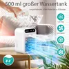 Přenosný klimatizační ventilátor, tichý, mobilní, s objemem Náhled obrázku produktu 6