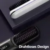 Elektrische Glättbürste Akku für Kurzhaarfrisuren, Produktbild-Vorschau 7