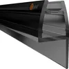 Seitliche Duschdichtung 200 cm, für Glas 6-8 mm, schwarz Produktbild-Vorschau 8
