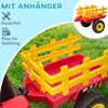 HOMCOM Elektrický detský traktor s funkciou MP3, rýchlosť Náhľad obrázku produktu 4