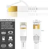 VERCO 15m CAT 7 cavo di rete cavo patch cavo piatto RJ45 PC Anteprima dell’immagine prodotto 5