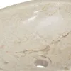 Waschbecken Creme 53x40x15 cm Marmor Produktbild-Vorschau 6