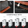 Étui en cuir véritable NALIA pour iPhone 15 Pro, étui en Voir les images du produit 4