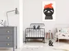 Italienischer Leinwand Leinwandbild - Crazy Sloth (1 Part) Produktbild-Vorschau 2