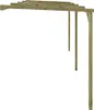A wooden pergola structure against a white background. Náhľad obrázku produktu