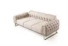 Villa Möbel Sofa Set Nova Beige Stellvariante:3+2+1 Relax- Produktbild-Vorschau 6