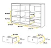 NOAH – Comò / Credenza con 3 cassetti e 3 ante – Rovere Anteprima dell’immagine prodotto 5