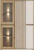 Vetrina Neutra Rovere e Cashmere con Ante in Vetro Anteprima dell’immagine prodotto 9