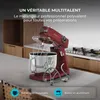 Fentic Robot pâtissier 1800W, Bol inox 7L, Pétrin pour pâte Voir les images du produit 2