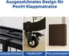 GUNUSS Klappbett Erwachsene Gästebett Klappbar mit13 cm Produktbild-Vorschau 10