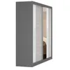 Armoire à portes coulissantes Armoire 233 cm Gris/Cathult Voir les images du produit 6