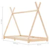 vidaXL Detský rám postele z masívu borovice 80 x 160 cm Náhľad obrázku produktu 6