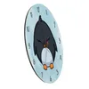 Pinguin Kinder Wanduhr aus Alu Produktbild-Vorschau 6