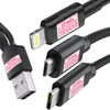 Multi-USB-Kabel, Universal-Ladekabel kurz 20 cm 3-in-1 Produktbild-Vorschau 1