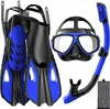 Tauchset Maske mit Schnorchelflossen zum Schwimmen Größen Produktbild-Vorschau 4