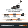 WORX WG749E Akku Rasenmäher 40V: Effizient, Leistungsstark Produktbild-Vorschau 12