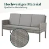 SVITA DENVER Meuble de jardin en poly rotin Ensemble de Voir les images du produit 4