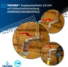 tecuro Kugelauslaufhahn Kugelventil 3/4 Zoll mit Produktbild-Vorschau 2