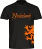 multifanshop Herren T-Shirt - Niederlande - Löwe seitlich, Produktbild-Vorschau 1