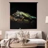 MuchoWow® Wandteppich Wandbehang Tier - Zweig - Schwarz Produktbild-Vorschau 5