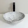 Umywalka nablatowa ceramiczna stawiana na blat imitacja Podgląd zdjęcia produktu 4