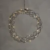 Couronne décorative LED 'Curly', env.30 cm Voir les images du produit 6