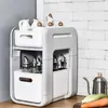 2 Ebenen Küchen Organizer, Küchen Unterschrankregal Produktbild-Vorschau 1