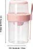 Müslibecher To Go, Jogurtbecher mit Löffel für Unterwegs, Produktbild-Vorschau 2