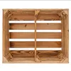 4iQ Grande caisse en bois large L 50x40x30 cm avec Voir les images du produit 7