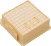 A single beige filter with a grid-like pattern on top, set against a white background. Produktbild-Vorschau