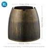 XL Windaschenbecher Bronze Edelstahl Aschenbecher für Náhled obrázku produktu 5