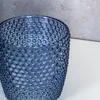 4er Set Windlicht H7,5cm Glas Blau Teelichthalter Tischdeko Produktbild-Vorschau 4