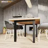 MetaloPro Tischbeine Etamin Lite – 2x Schwarze Metallbeine Produktbild-Vorschau 5