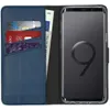 Selencia Echtleder Klapphülle Samsung Galaxy S9 - Blau Produktbild-Vorschau 1